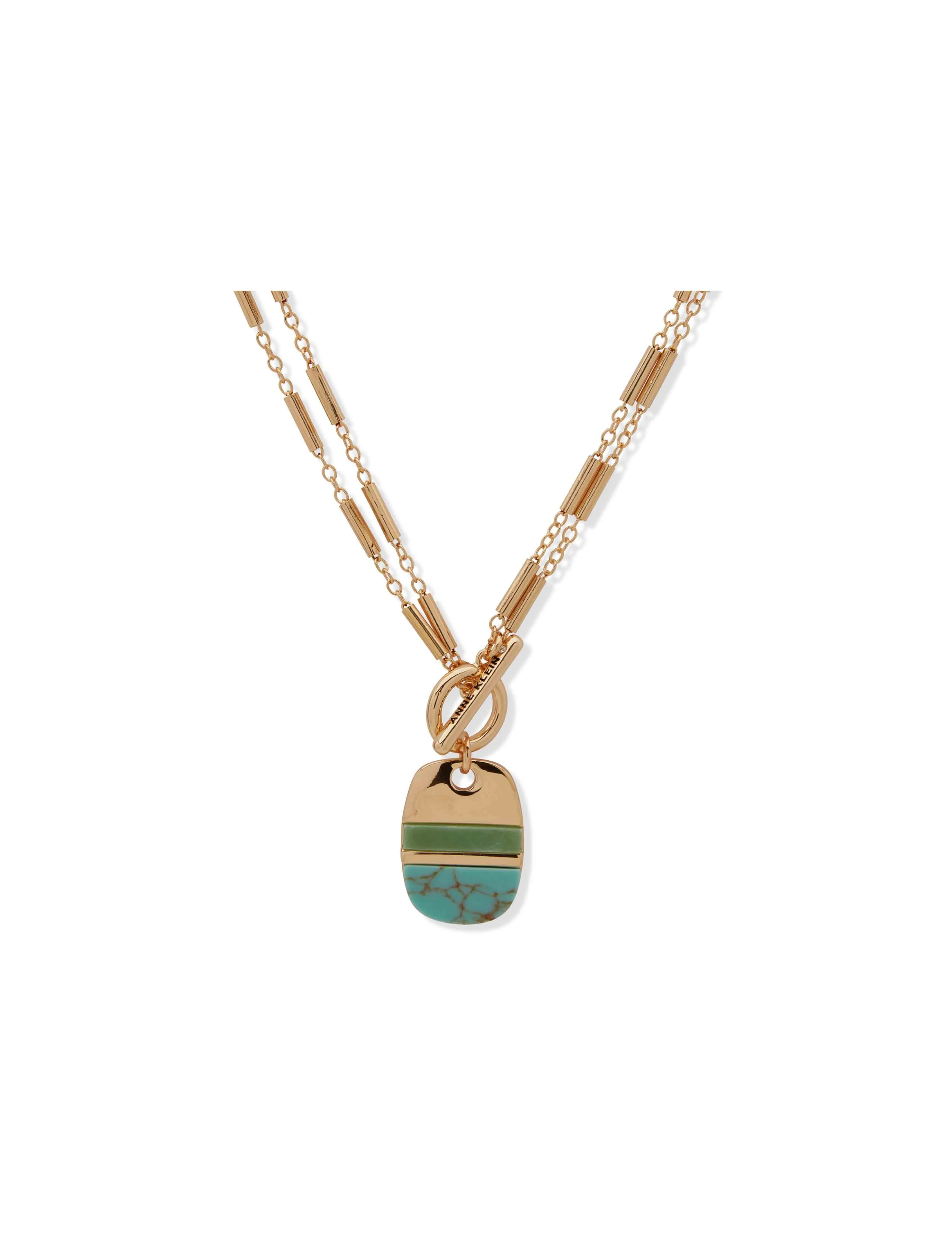 2-In-1 Pendant Toggle Necklace