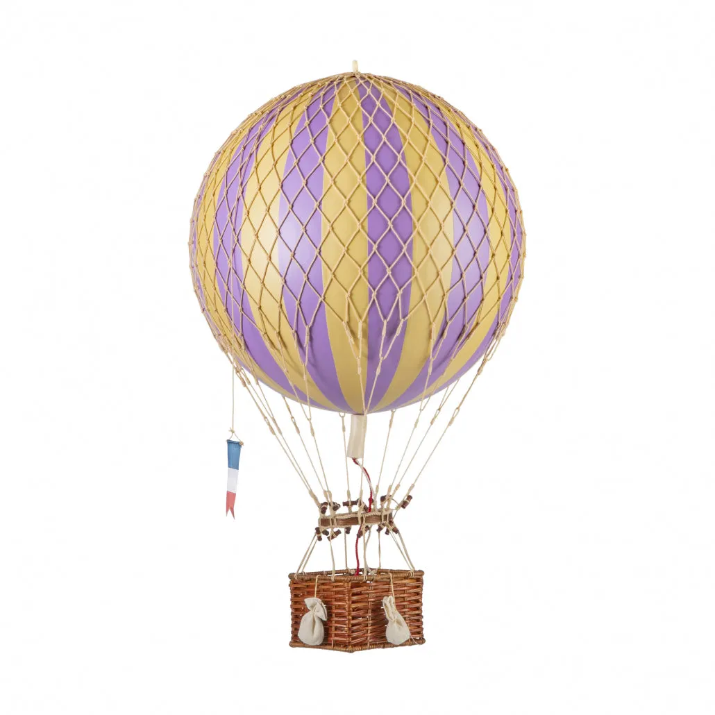 Authentic Models Royal Aero. Lavender - Hot Air Balloon Hanging Decor - 56cm