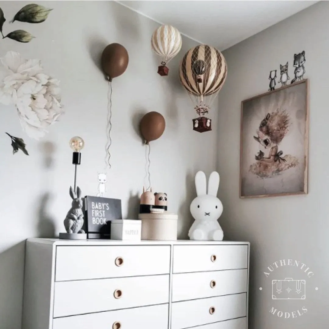 Authentic Models Royal Aero. Lavender - Hot Air Balloon Hanging Decor - 56cm