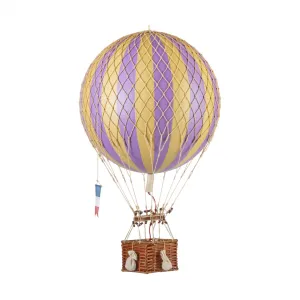 Authentic Models Royal Aero. Lavender - Hot Air Balloon Hanging Decor - 56cm