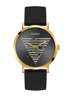 Black Gold Idol Silicone Watch