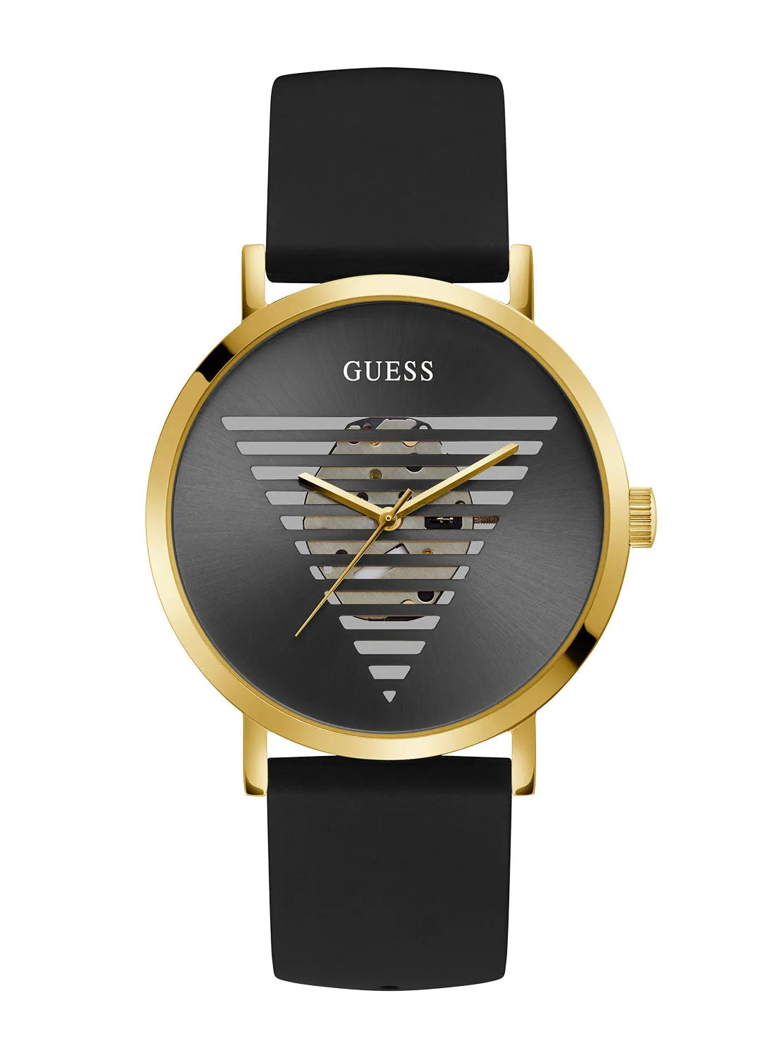 Black Gold Idol Silicone Watch