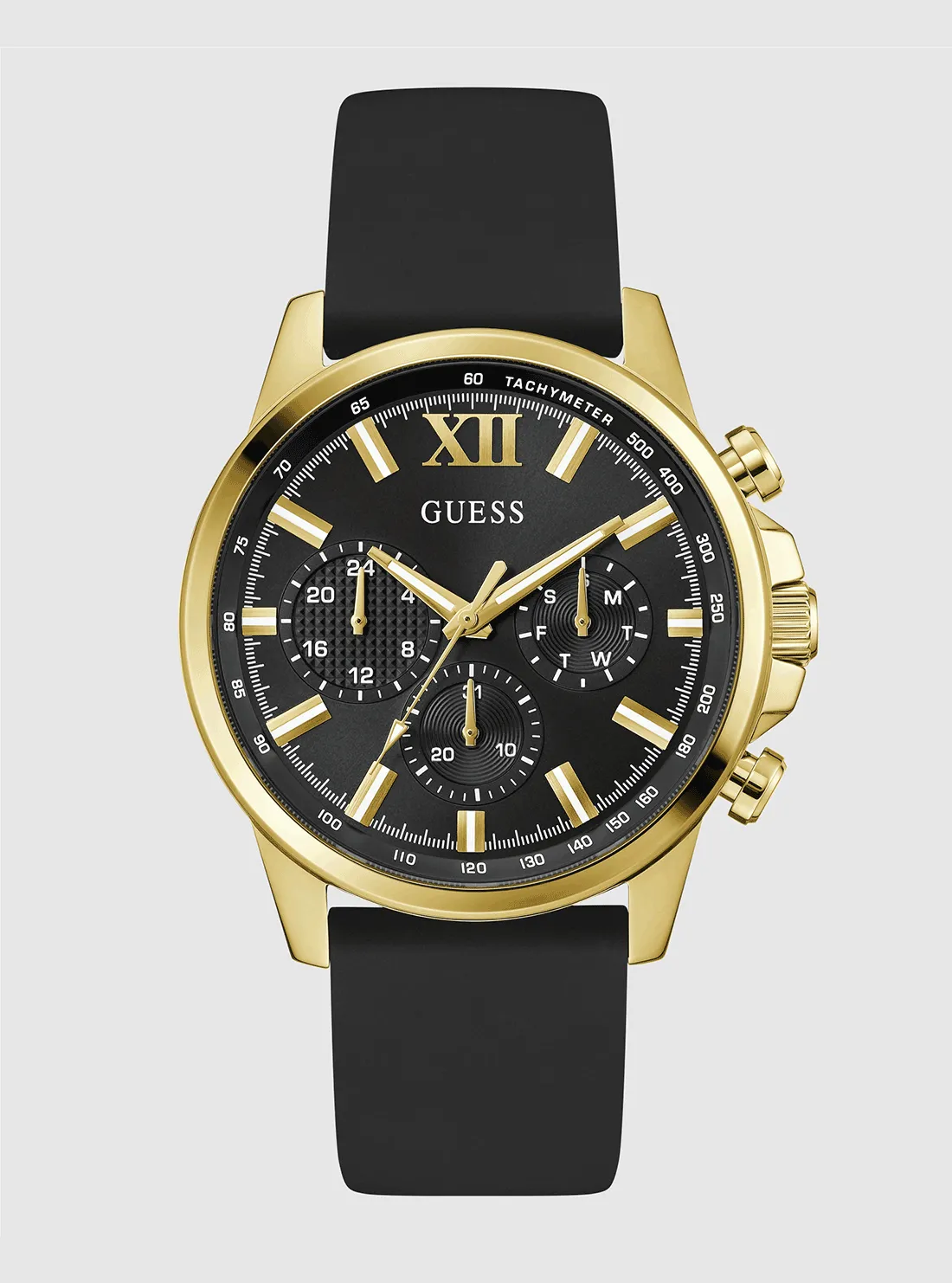 Black Gold Silicone Watch
