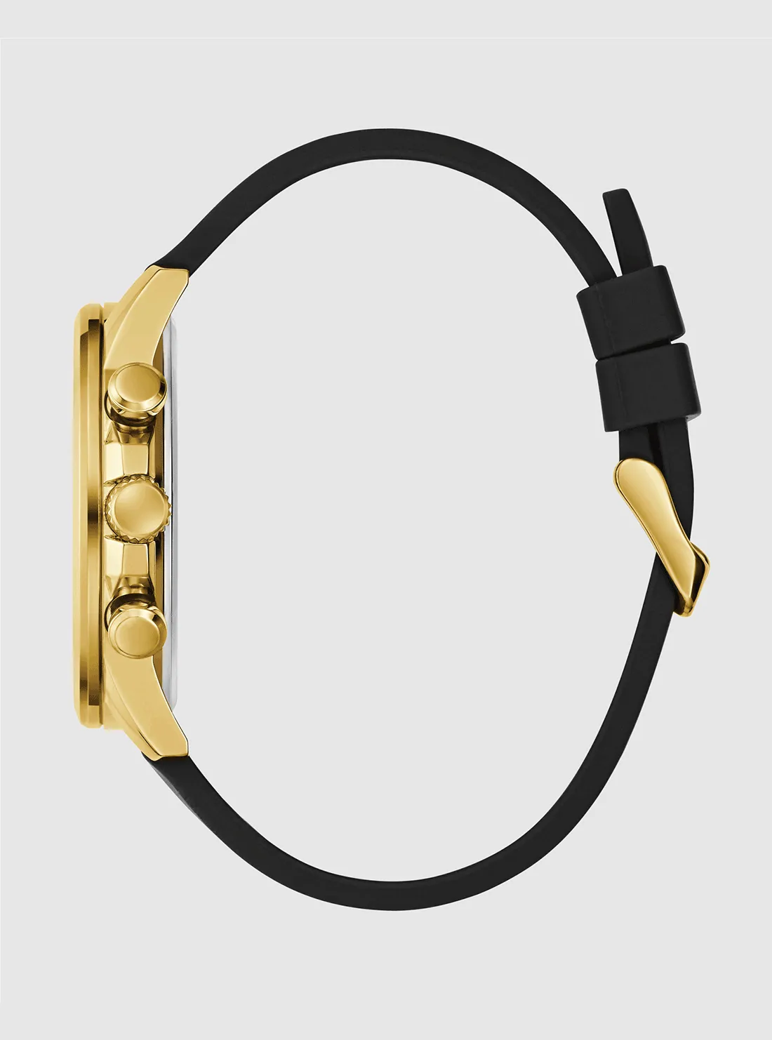 Black Gold Silicone Watch