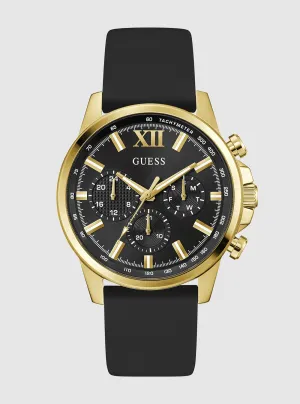 Black Gold Silicone Watch