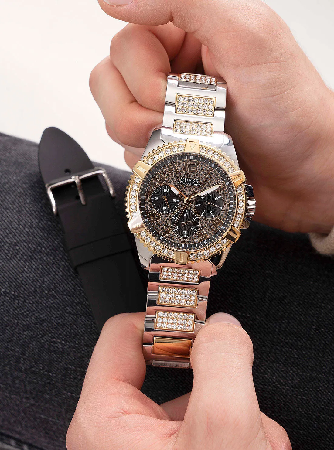 Black Two-Tone Frontier Watch