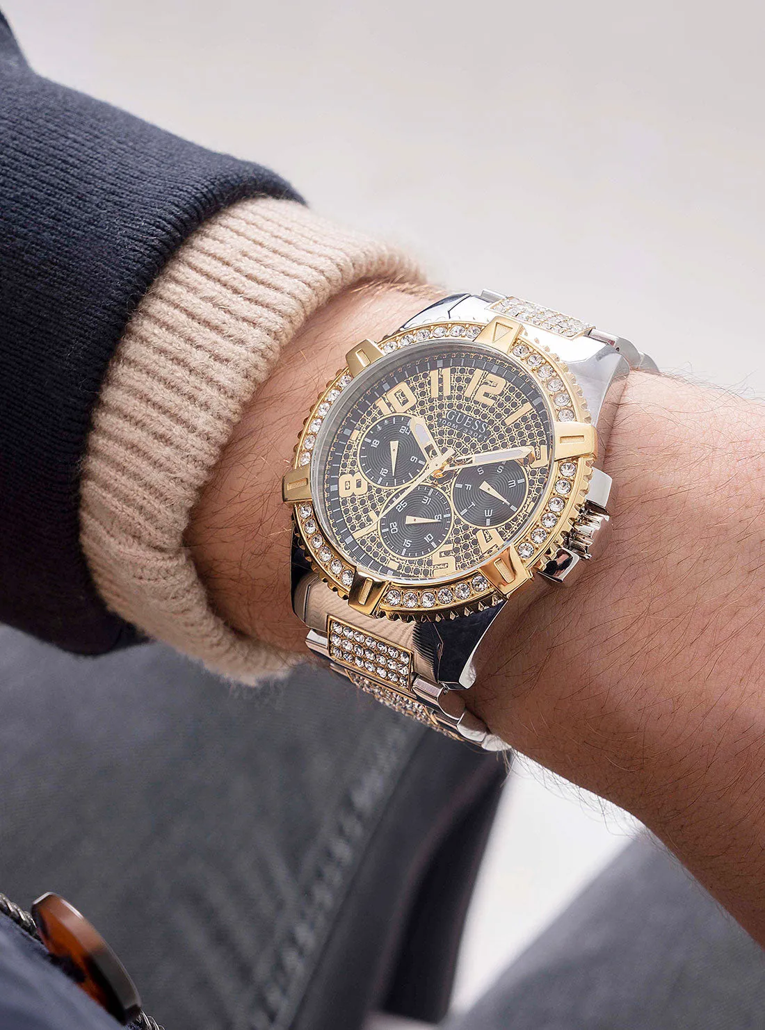 Black Two-Tone Frontier Watch
