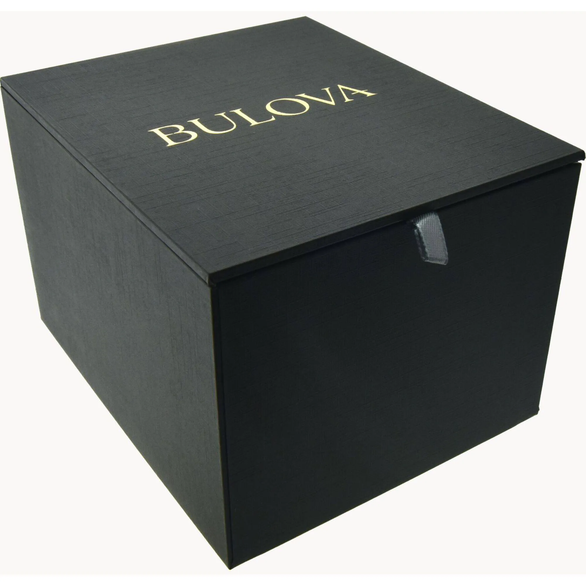 Bulova Men's Watch - Marine Star Brown Dial Rose Gold Case Black Strap | 98B421