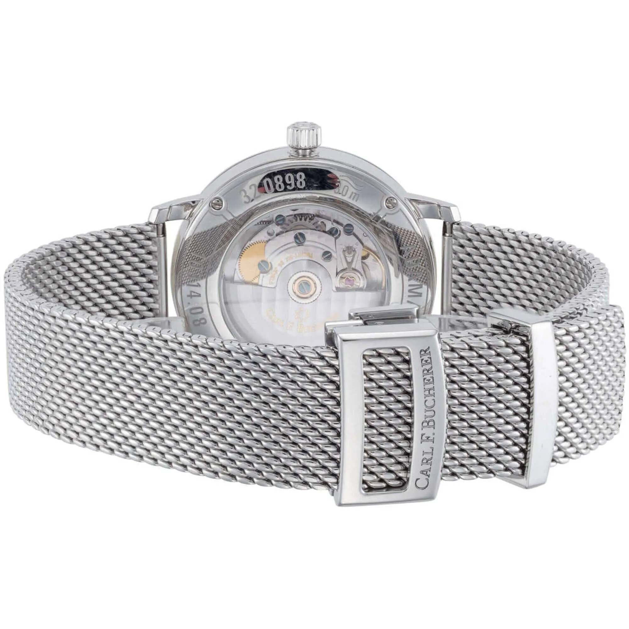 Carl Bucherer Unisex Watch - Adamavi Beige Dial Steel Bracelet | 00.10314.08.93.21