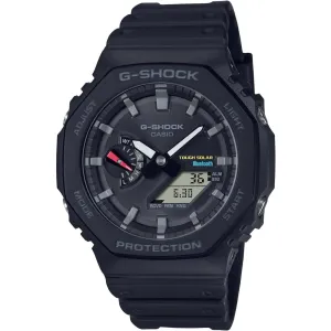 Casio Men's Analog Digital Watch - G-Shock 2100 Series Alarm Resin Strap | GAB2100-1A