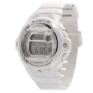Casio Women's Digital Alarm Watch - Baby-G Dive Grey Dial Resin Strap | BG169R-7A