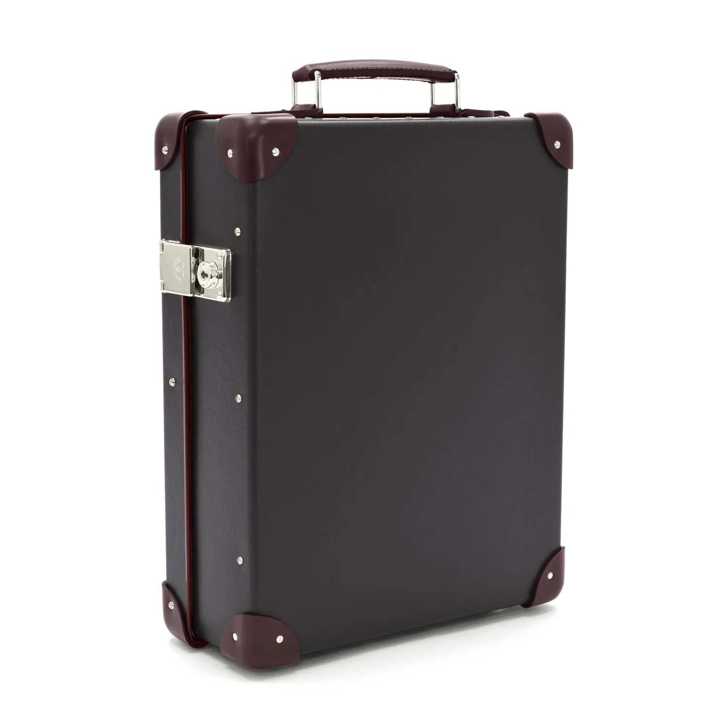 Centenary · 12-Slot Watch Case | Brown/Burgundy