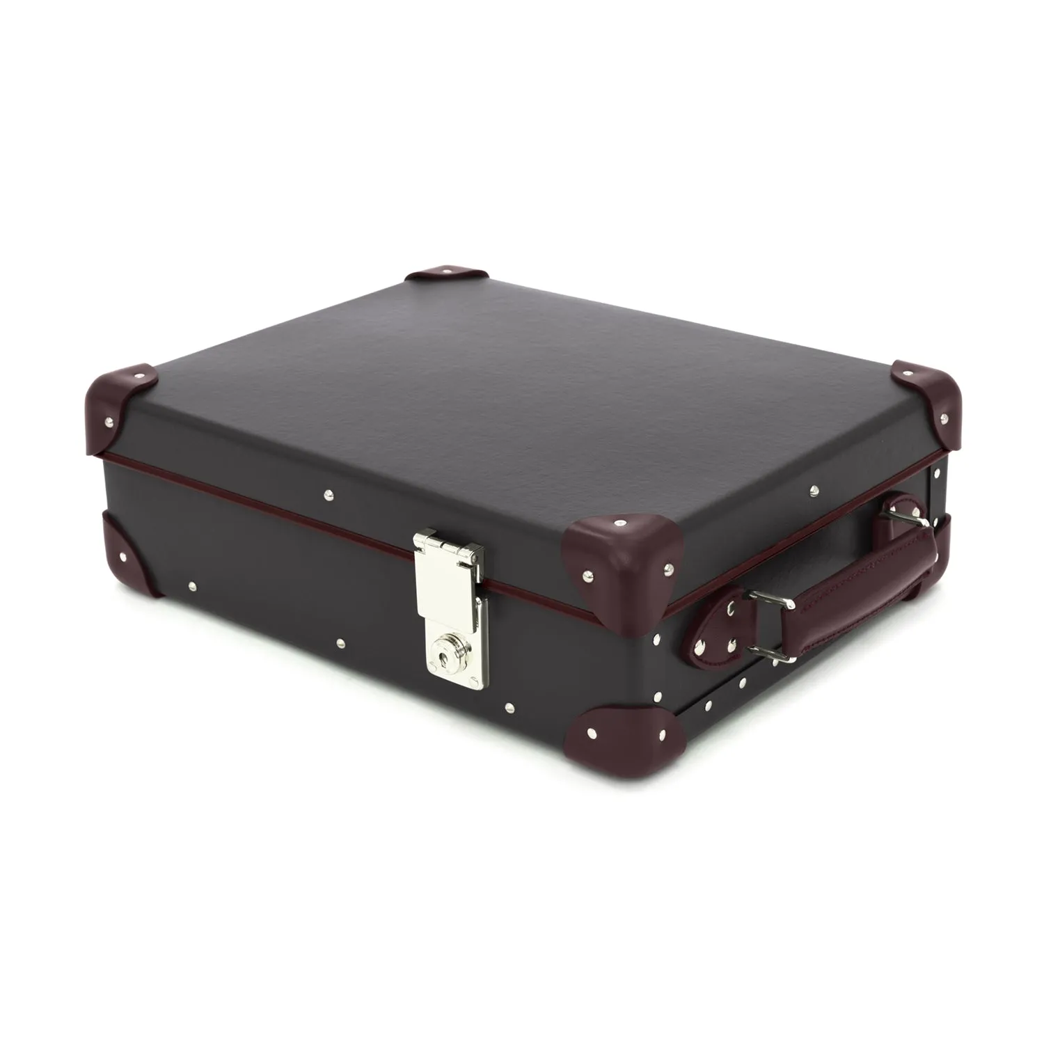 Centenary · 12-Slot Watch Case | Brown/Burgundy