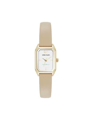 Consider It Octagonal Leather Band Watch