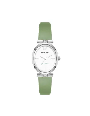 Consider It Oval Case Leather Watch