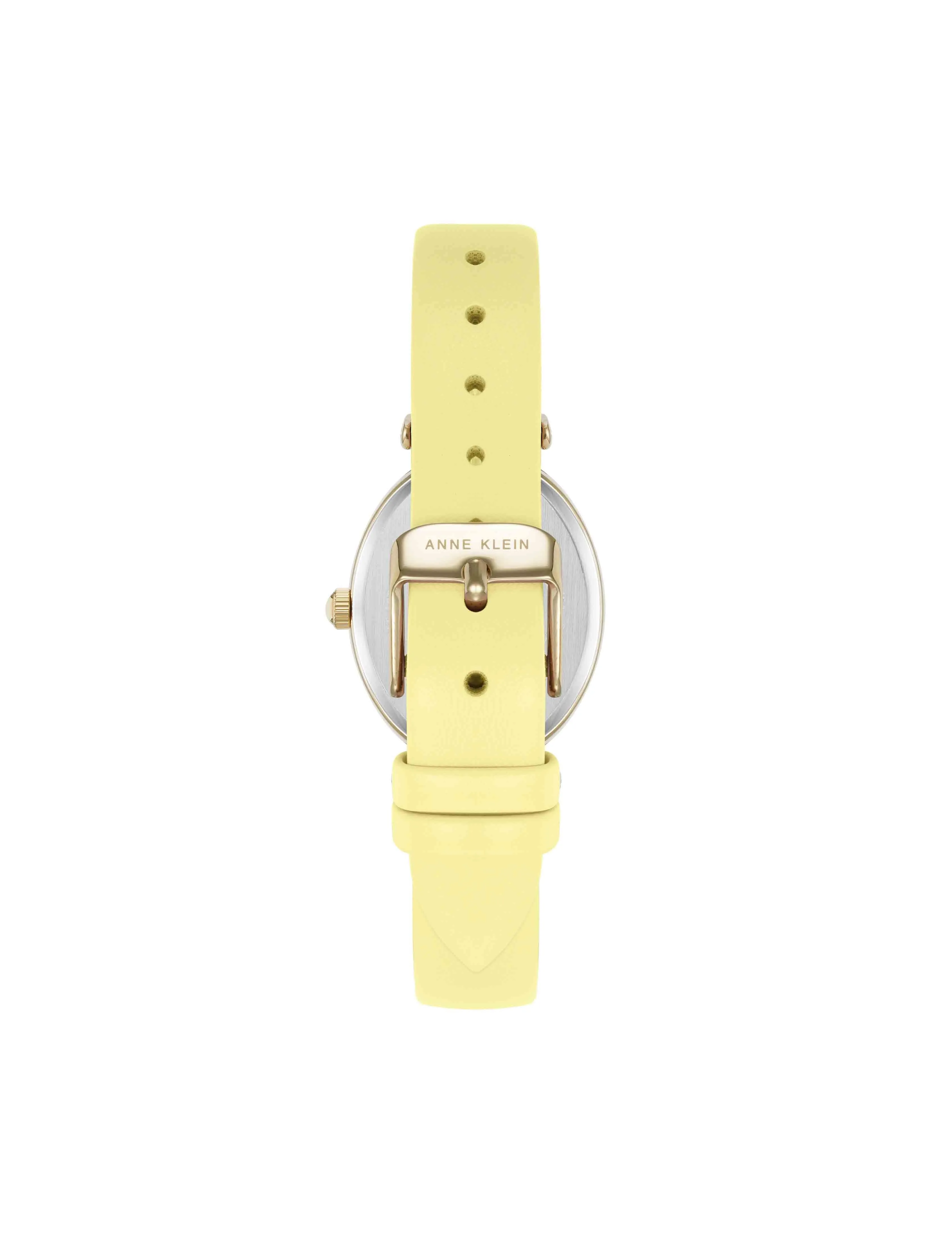 Consider It Oval Case Leather Watch