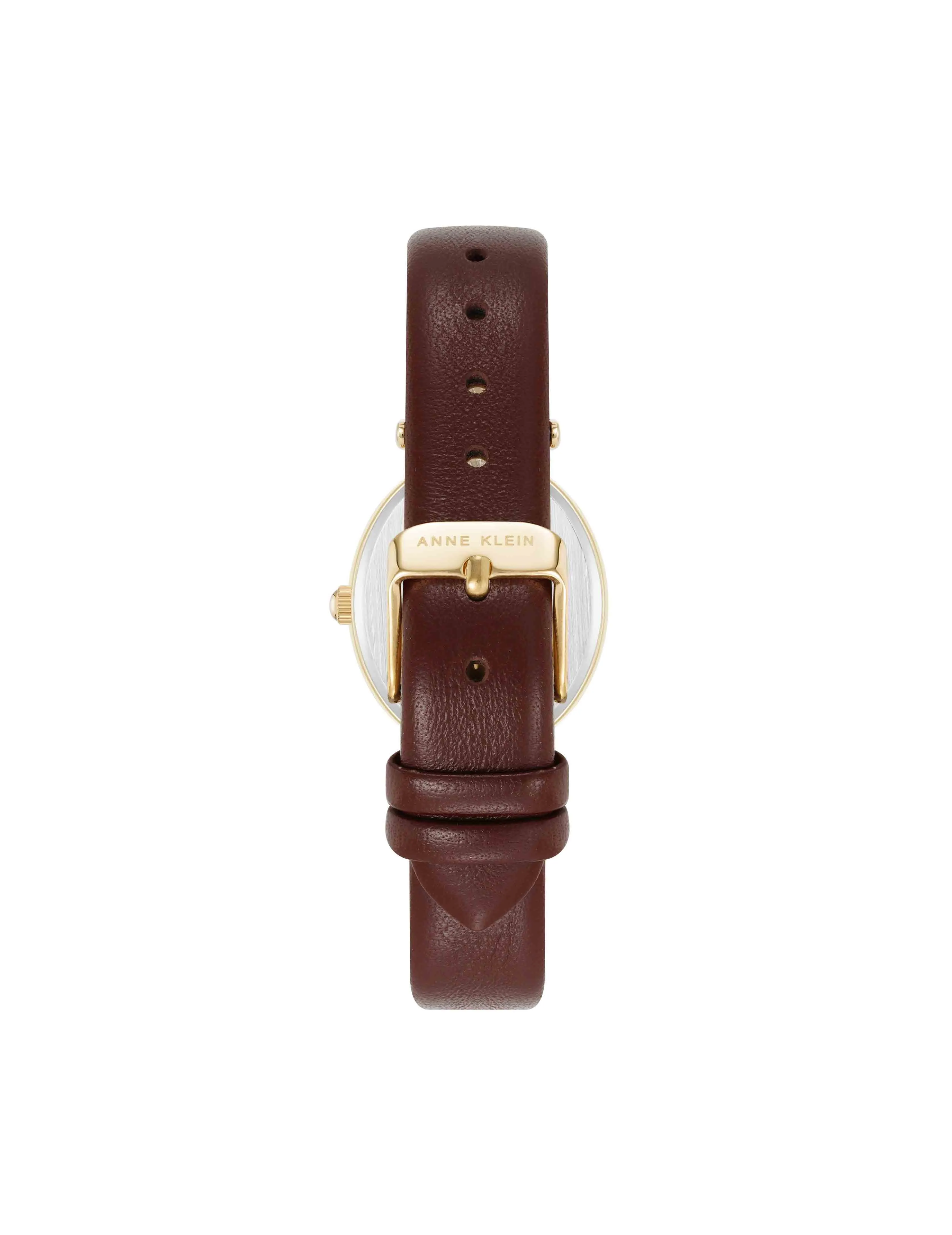Consider It Oval Case Leather Watch