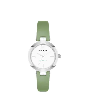 Consider It Round Sustainable Leather Band Watch