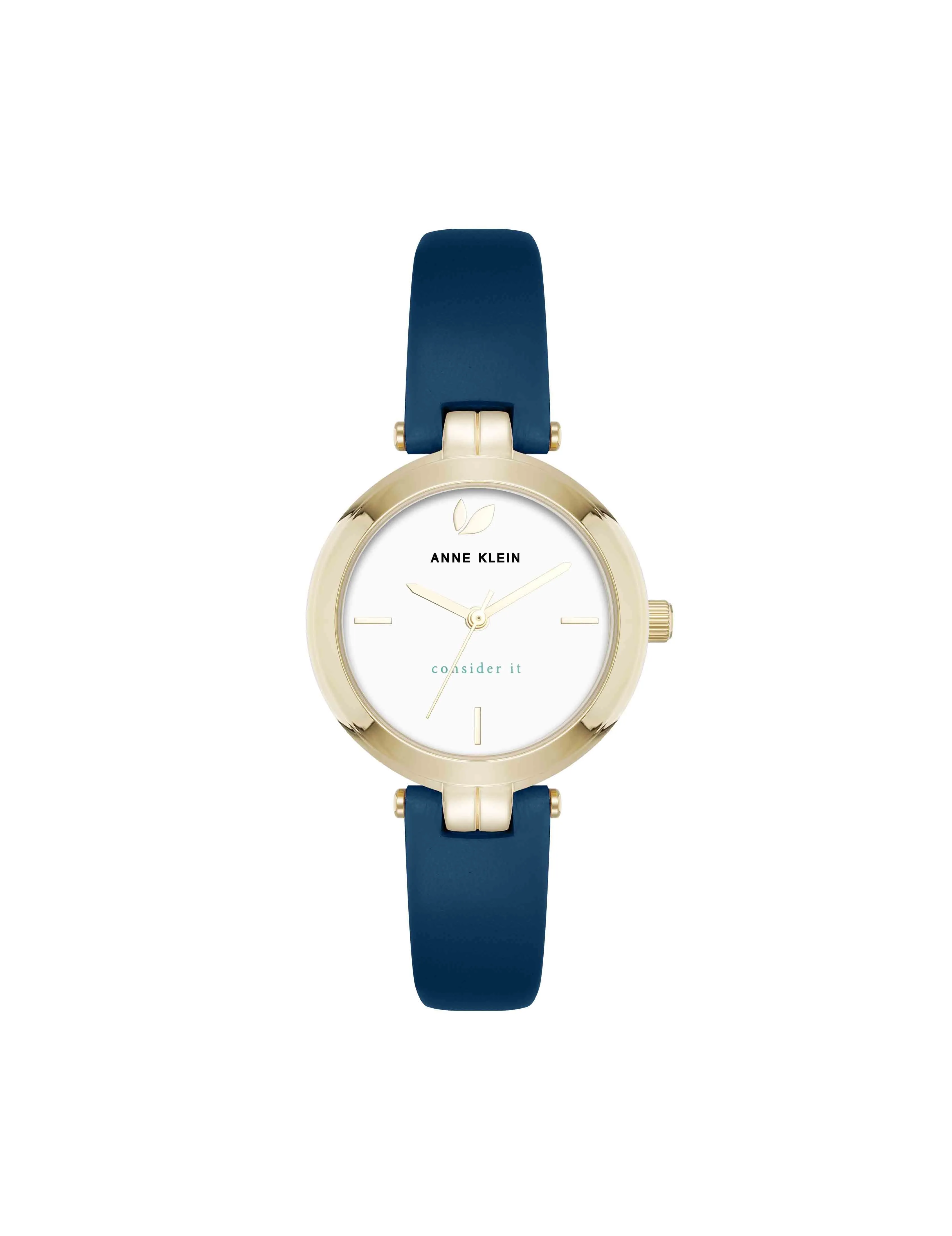 Consider It Round Sustainable Leather Band Watch