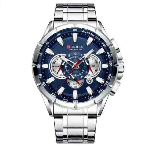 Curren Men's Luminious Pointers Premium Watch (Dial 4.8cm) - CUR181
