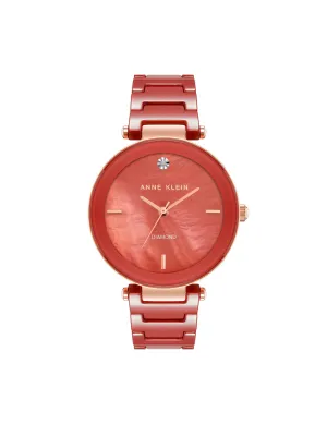 Diamond Dial Ceramic Watch