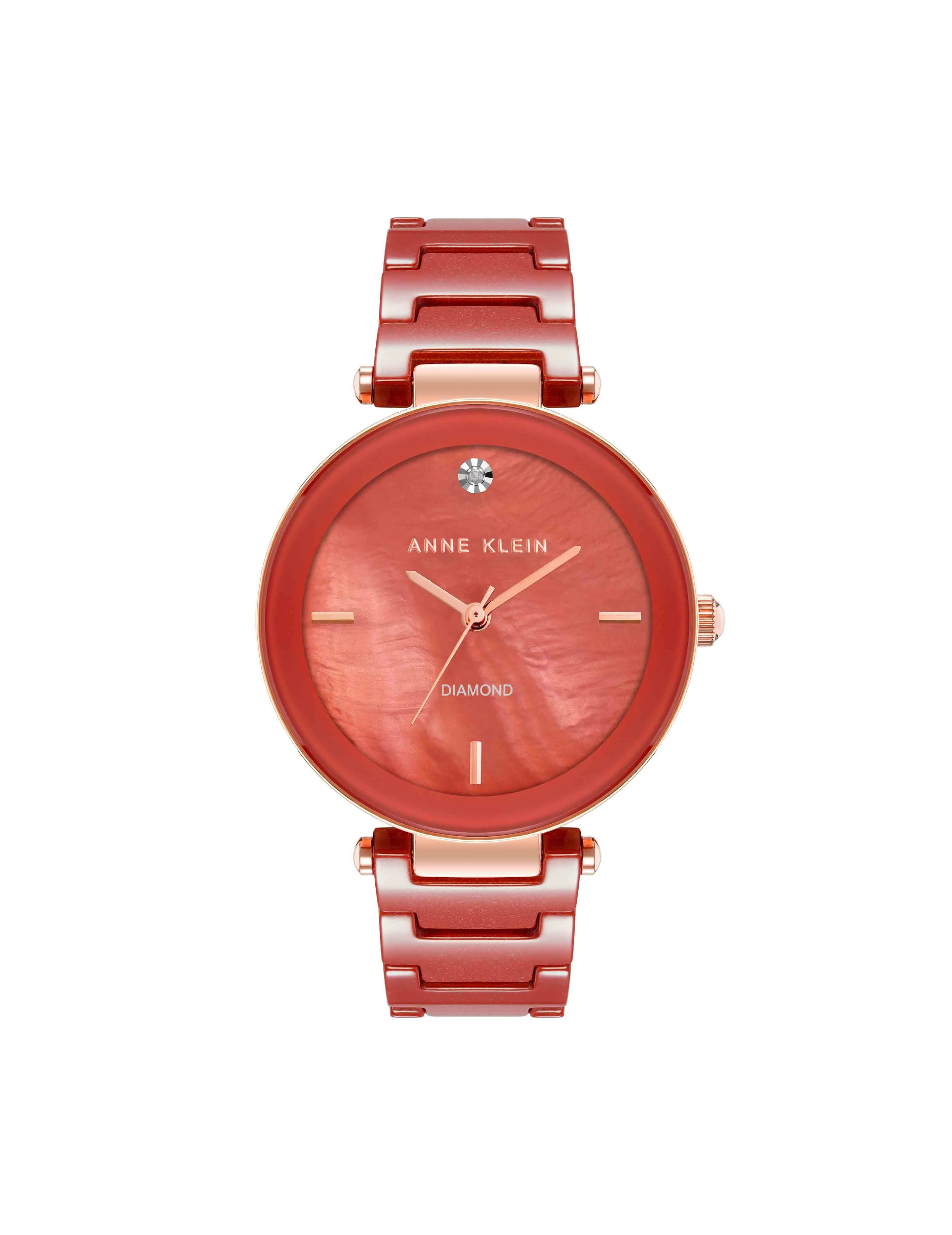 Diamond Dial Ceramic Watch