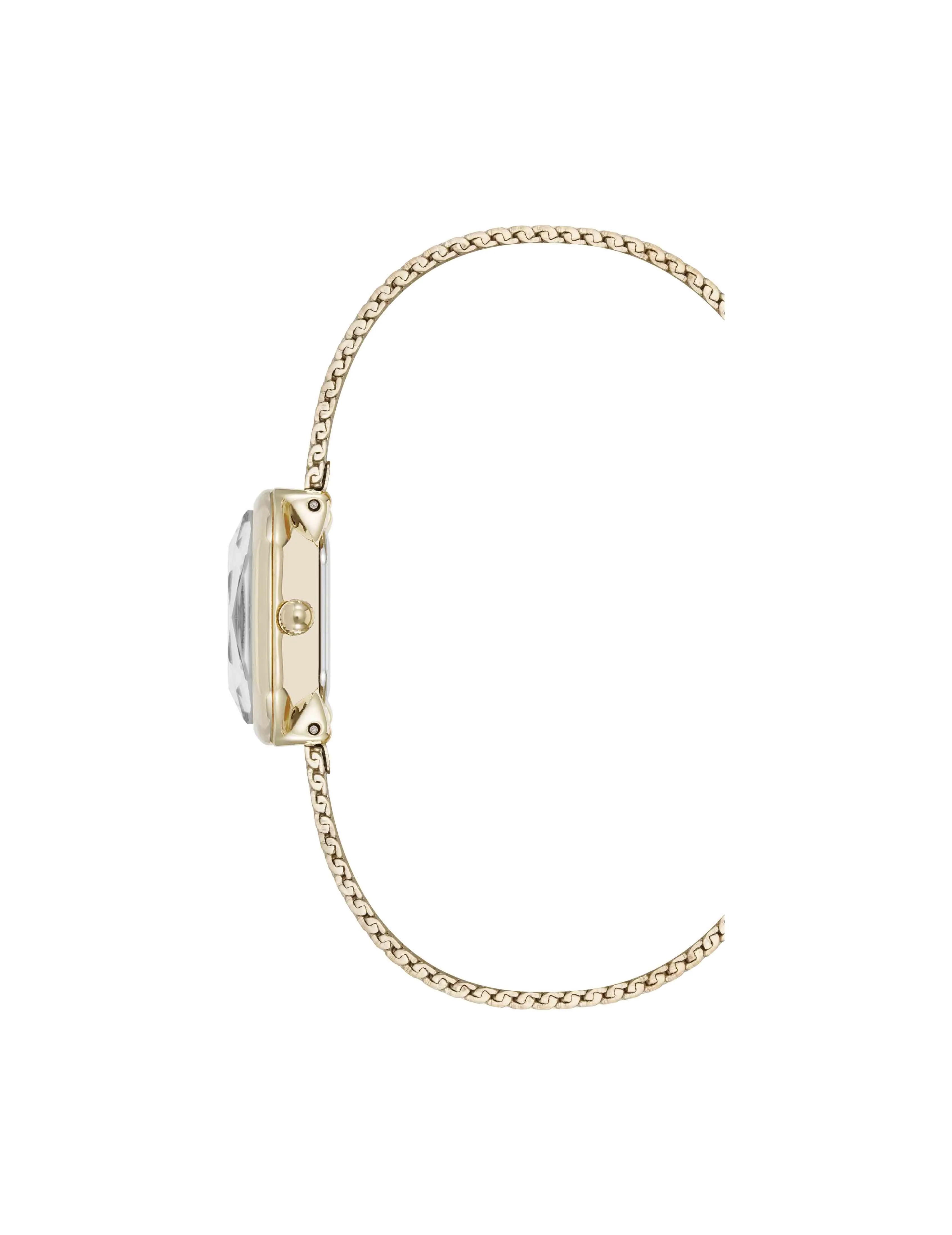 Estate Octagonal Stainless Steel Mesh Watch