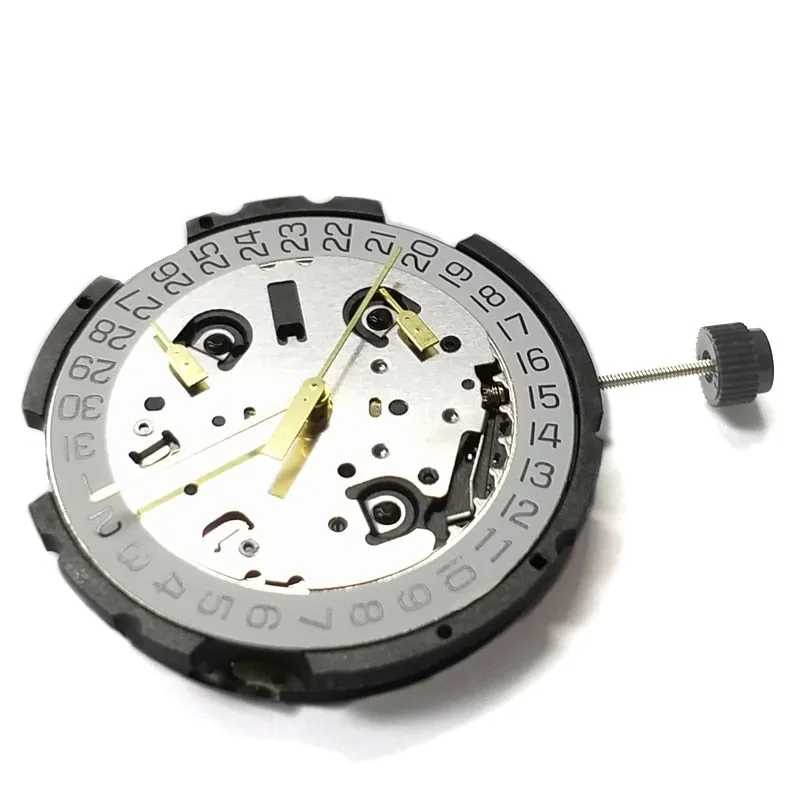 ETA Quartz Movement G10.212 date display at 4:00