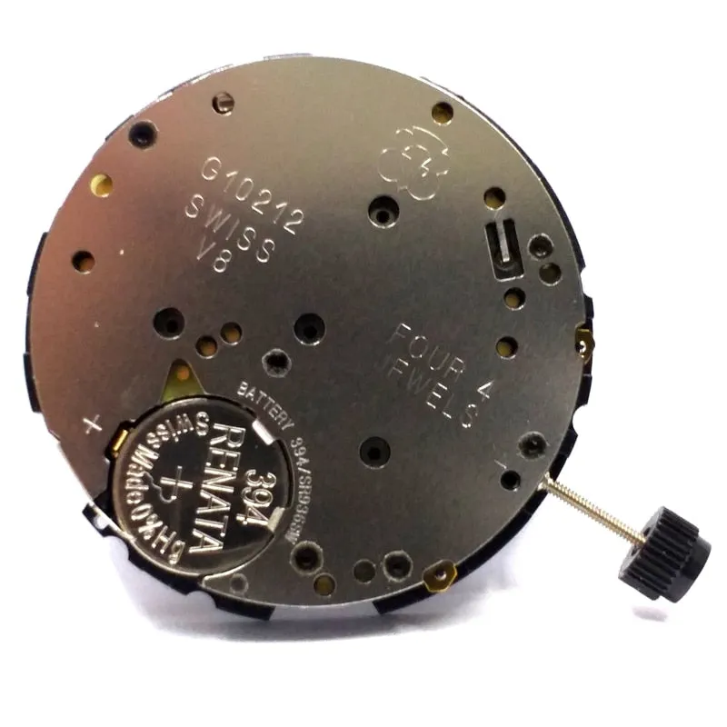 ETA Quartz Movement G10.212 date display at 4:00