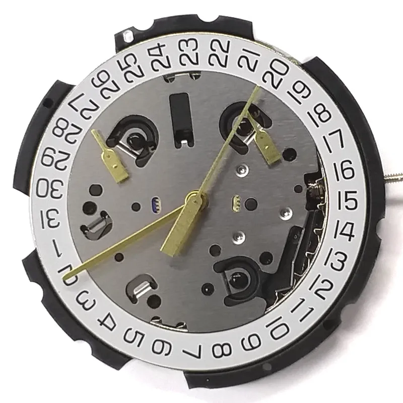 ETA Quartz Movement G10.212 date display at 4:00
