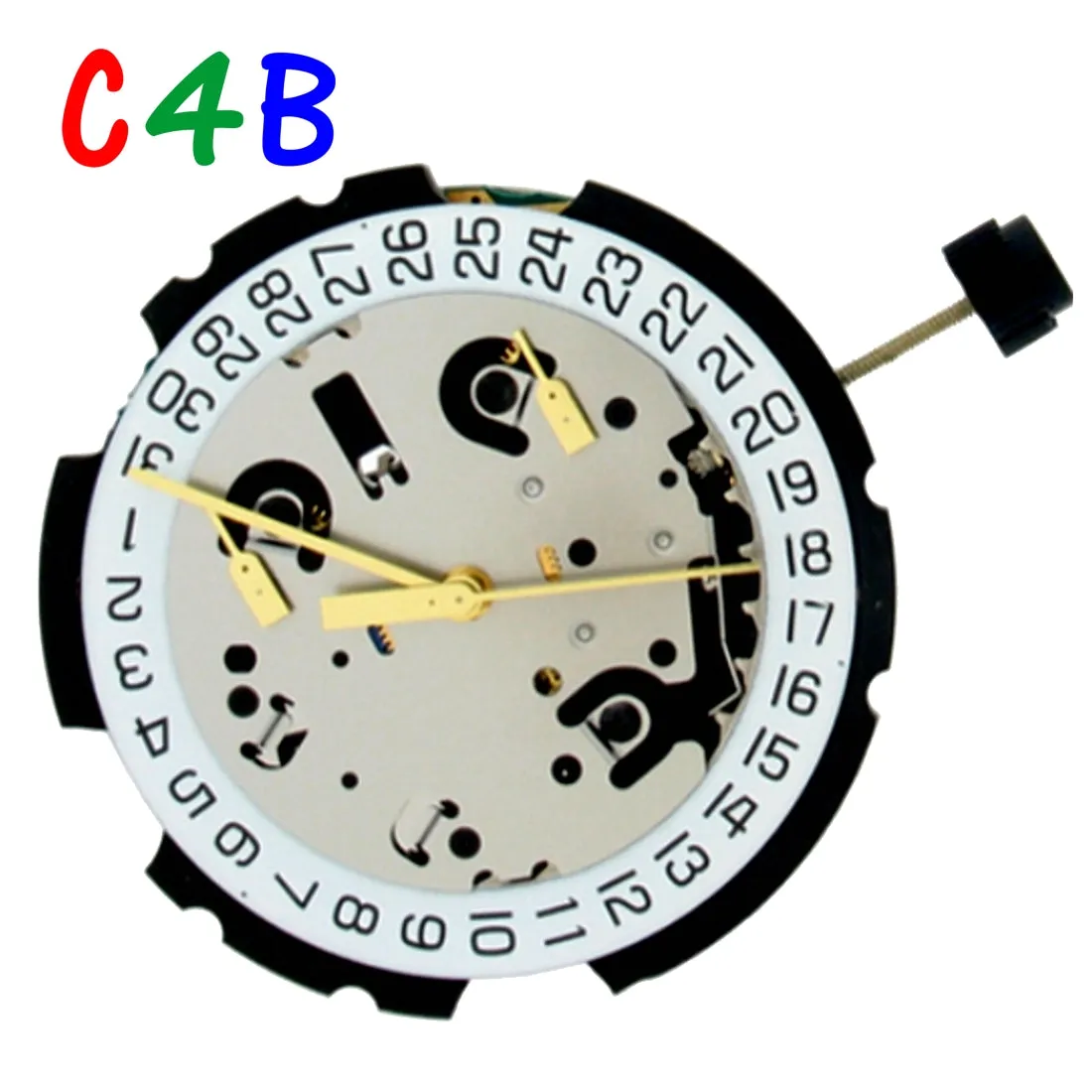 ETA Quartz Movement G10.212 date display at 4:00