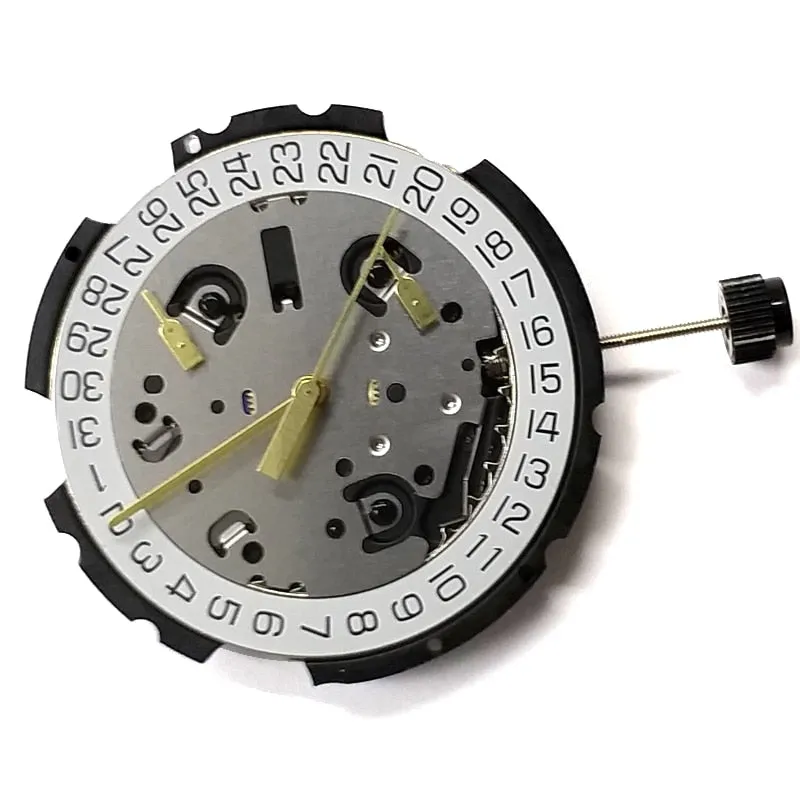 ETA Quartz Movement G10.212 date display at 4:00
