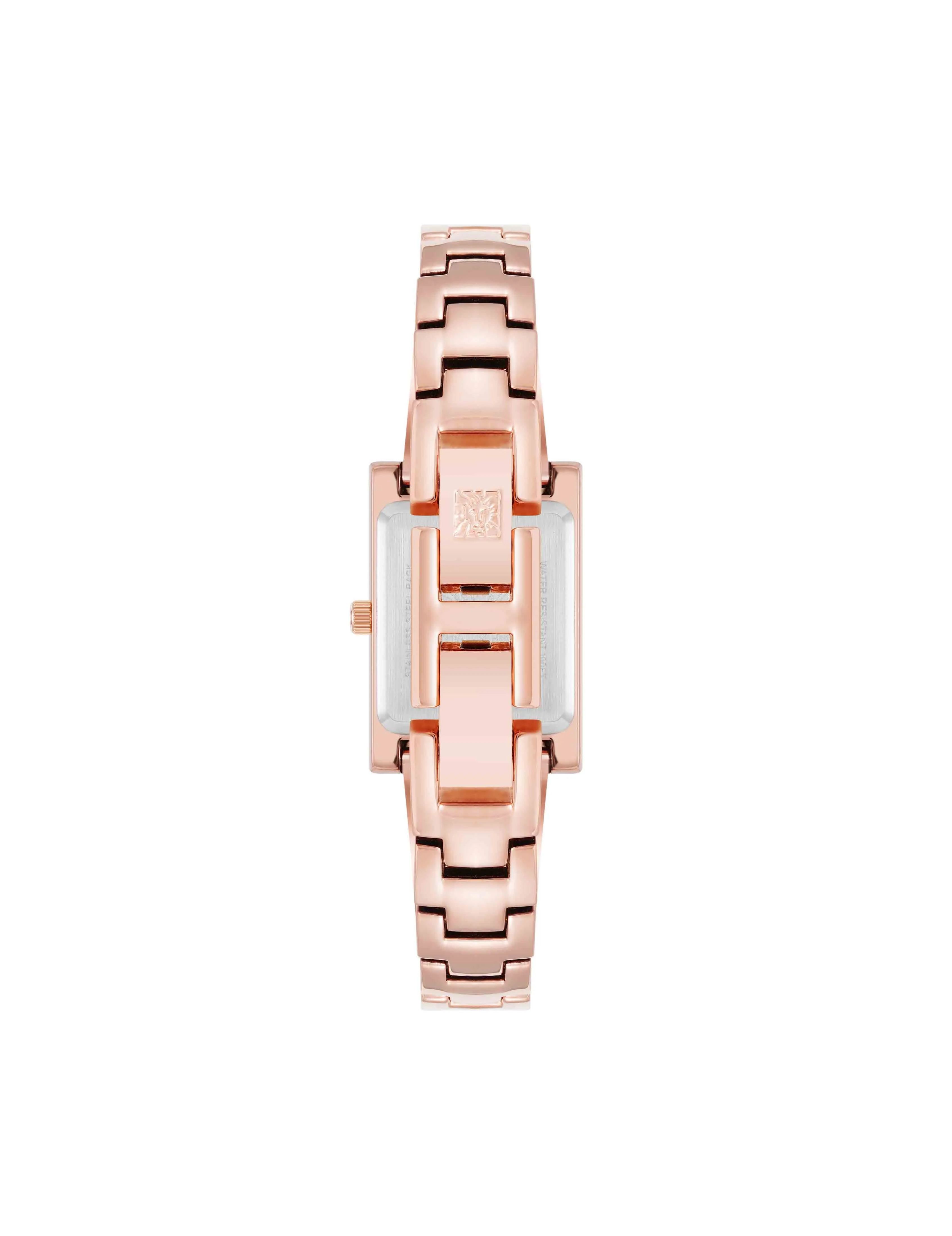 Faceted Case Bangle Watch