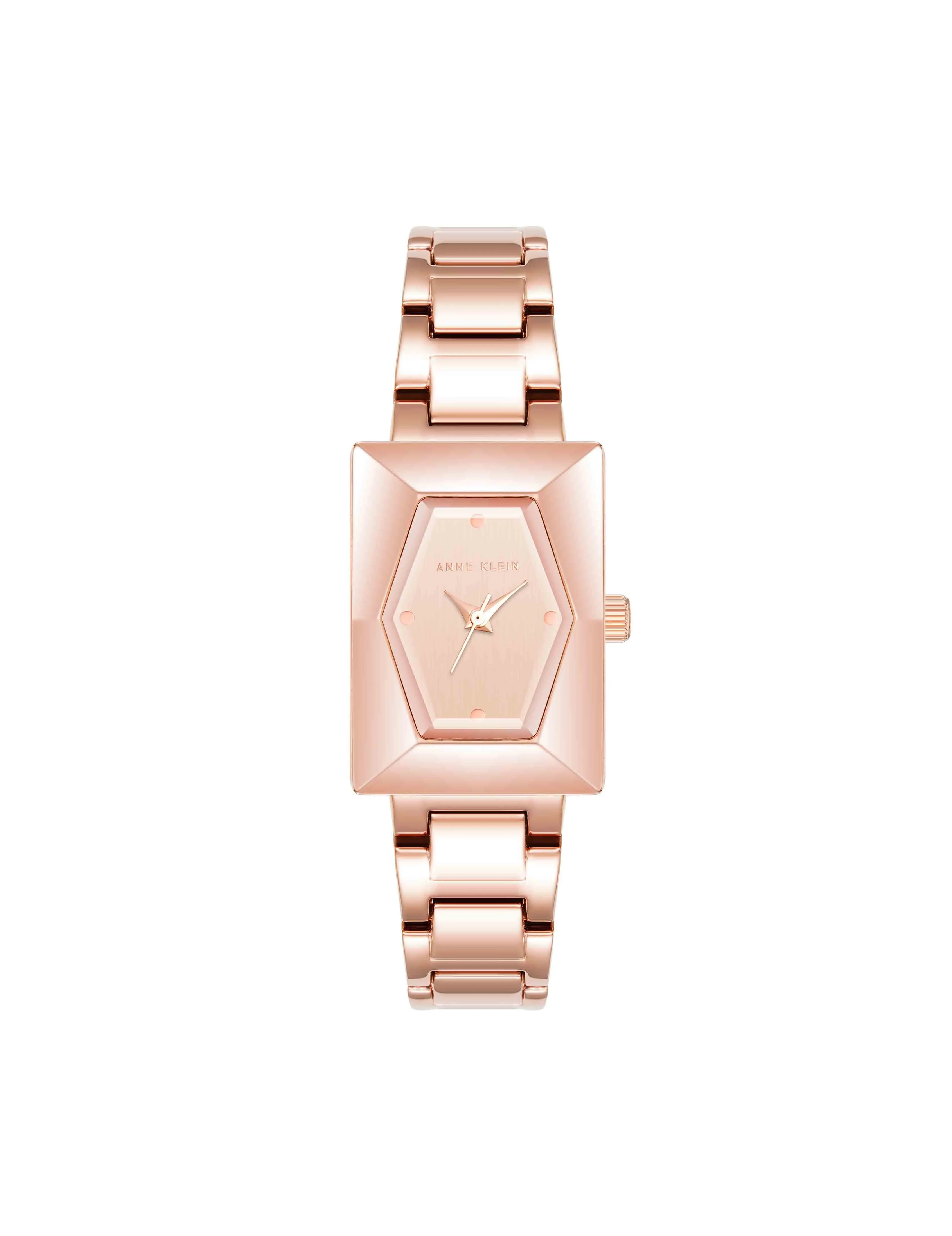 Faceted Case Bracelet Watch