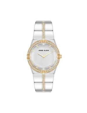 Faceted Crystal Bezel Watch