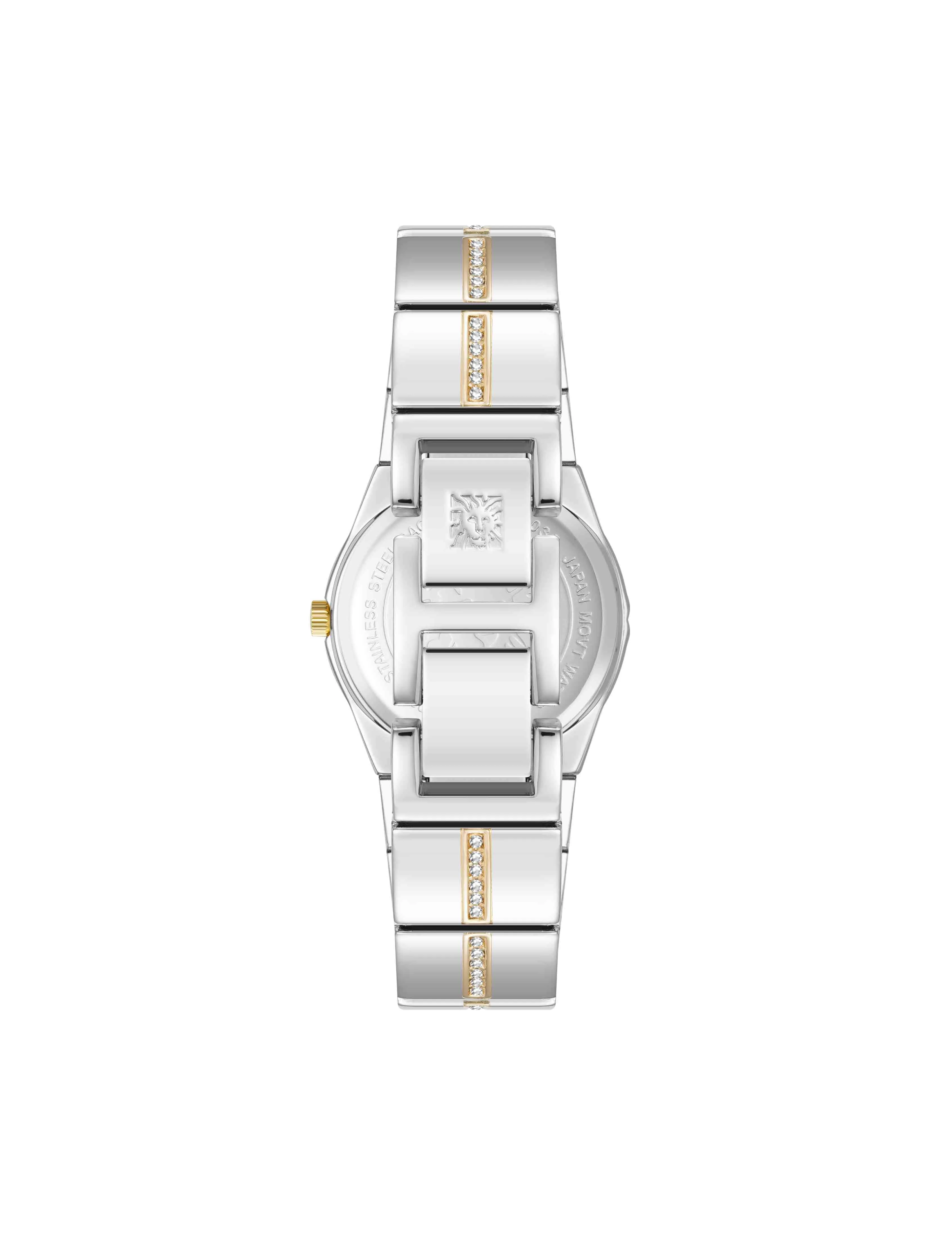 Faceted Crystal Bezel Watch
