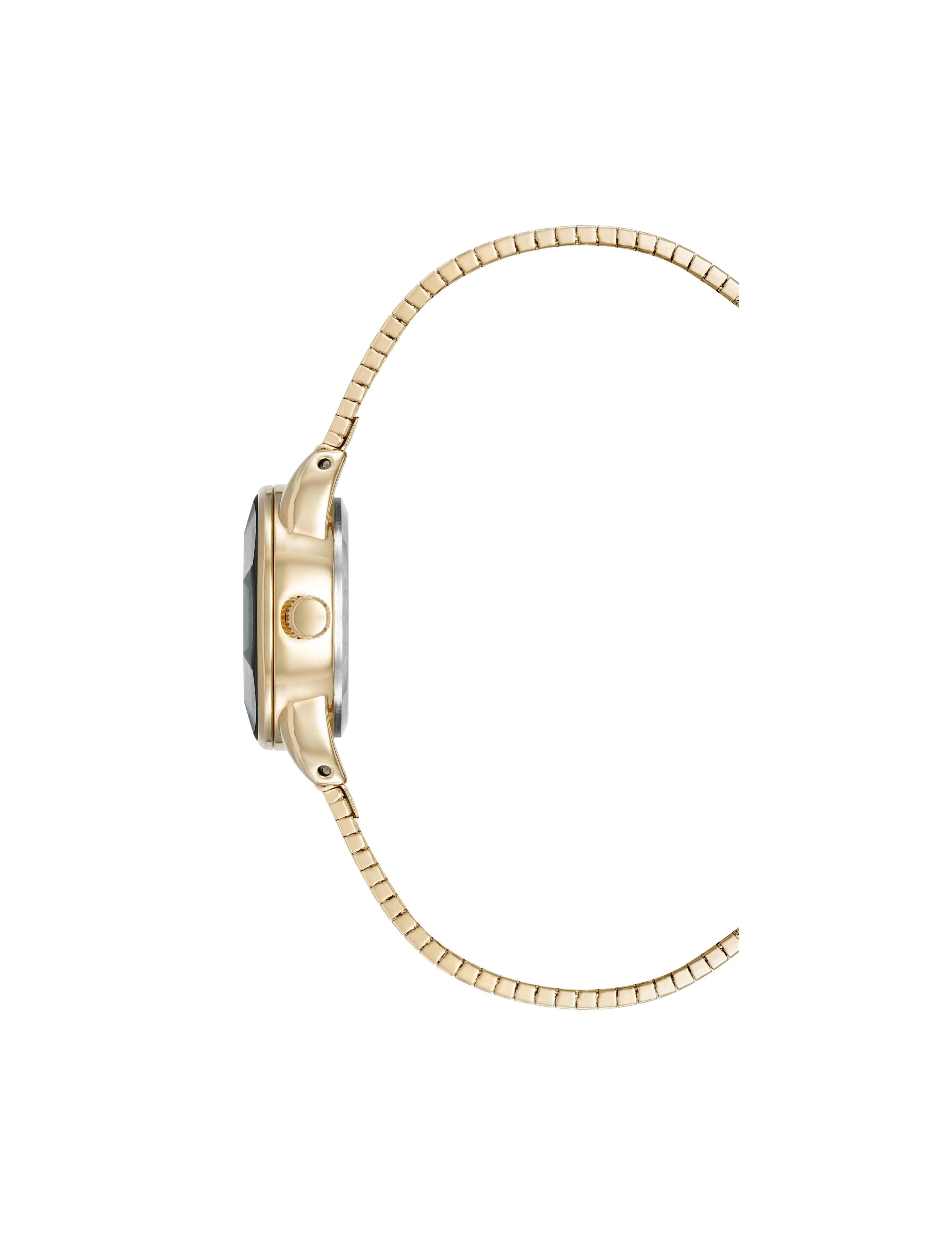 Faceted Crystal Lens Watch