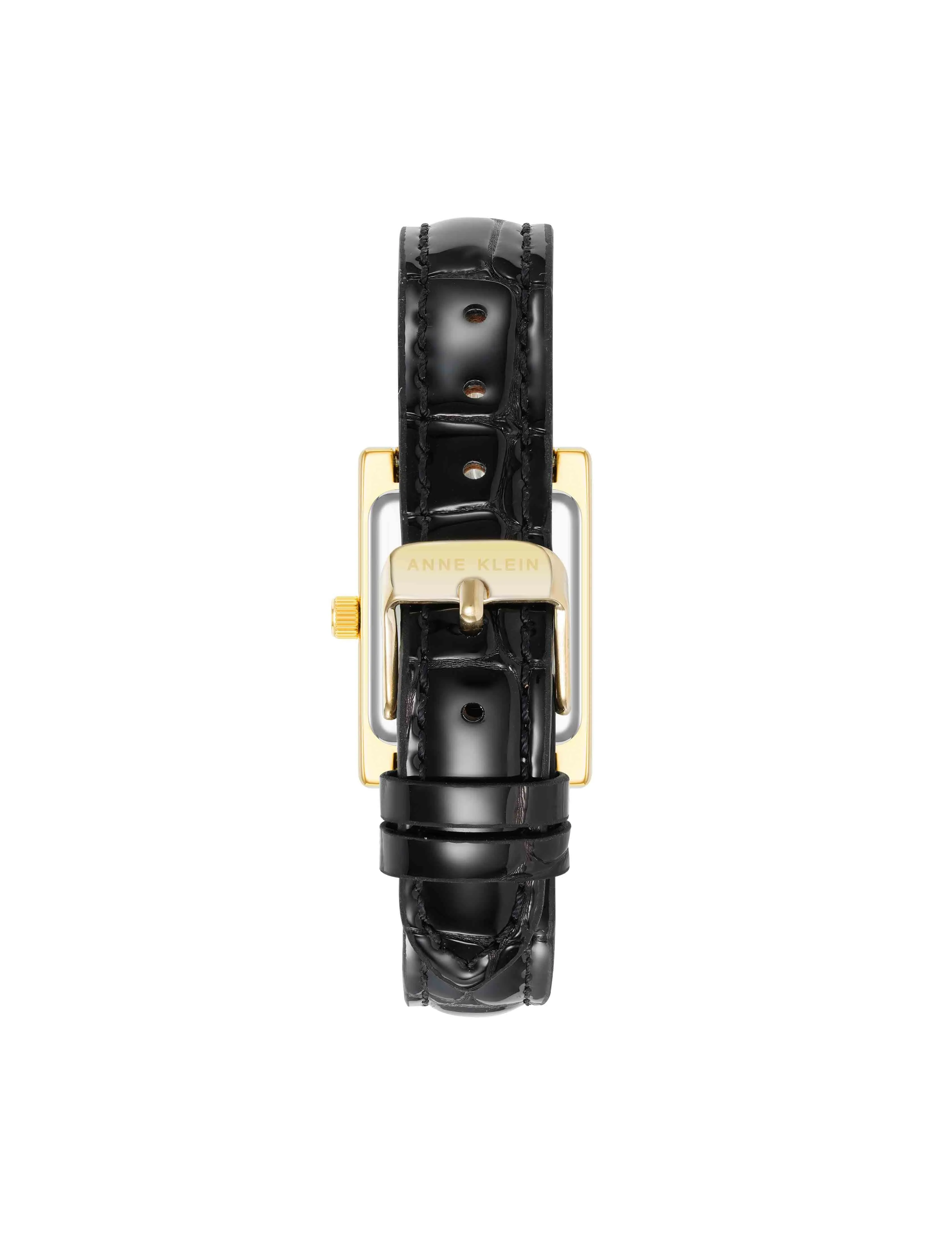 Faceted Rectangular Case Watch