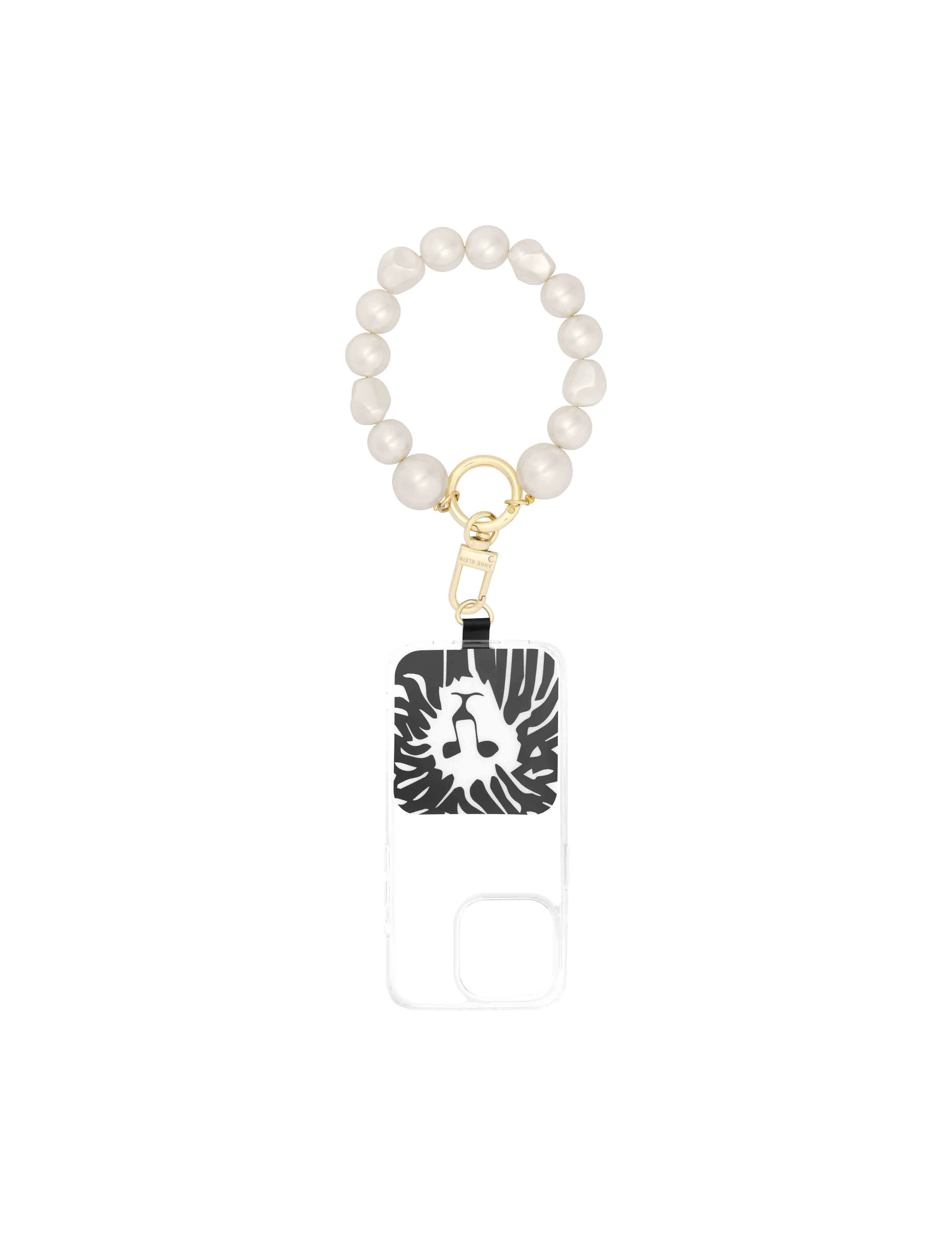 Faux Pearl Wrist Strap for iPhone®