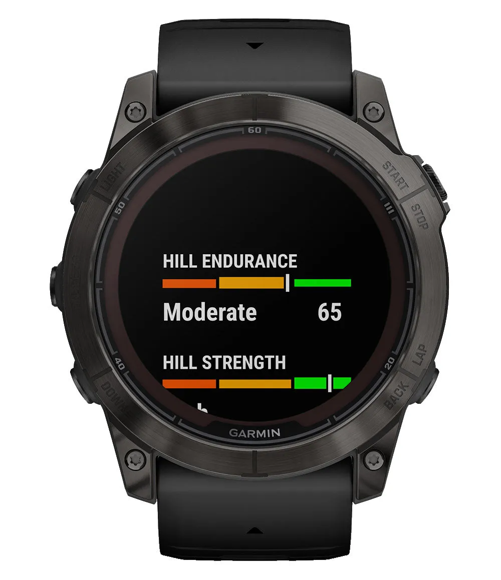 Fenix 7X Pro Saph Solar Crbn Gry Ti w/ Black Band