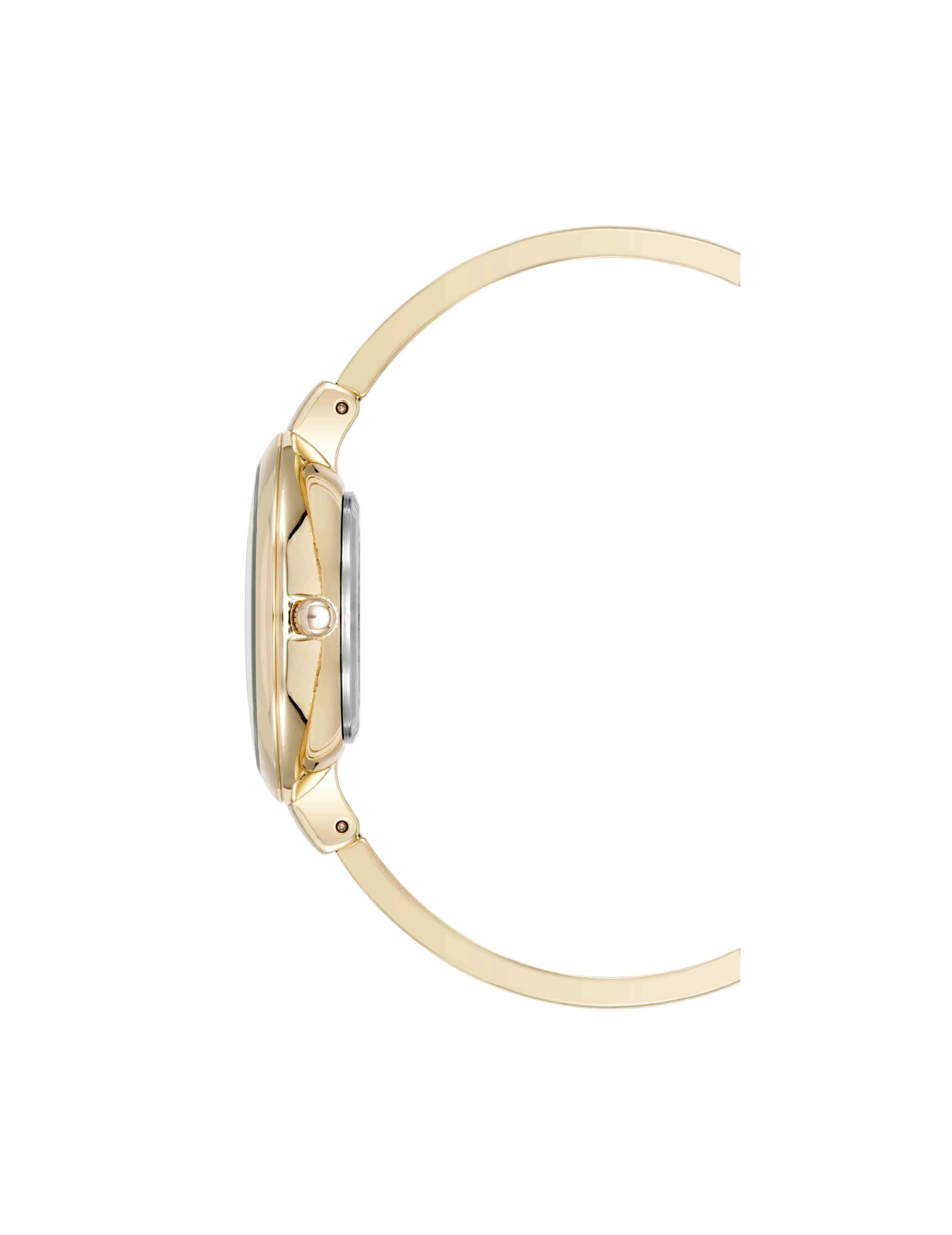 Floral Dial Bangle Watch Set
