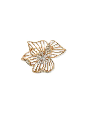 Folder Flower Brooch