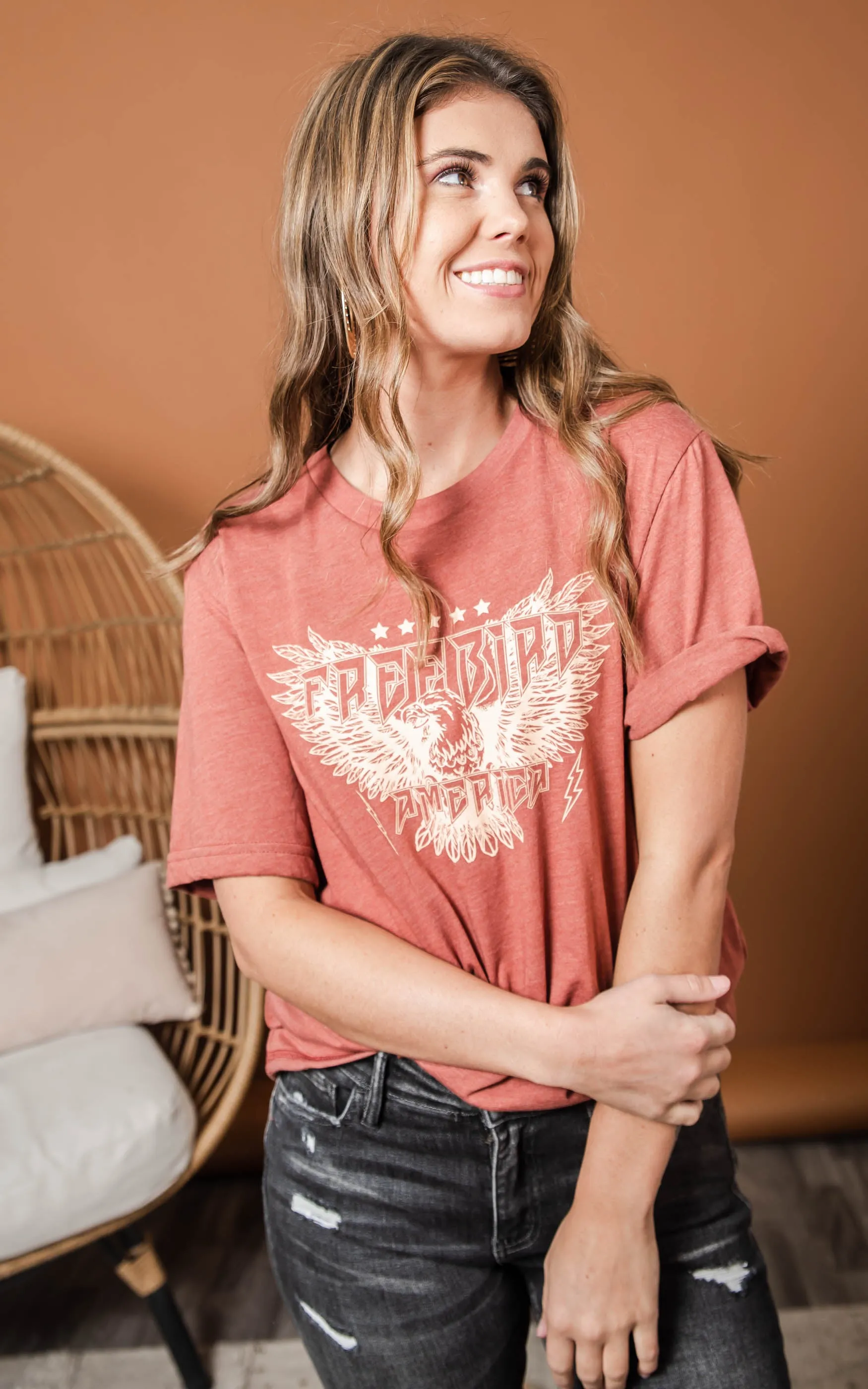 Free Bird America T-Shirt** - Final Sale