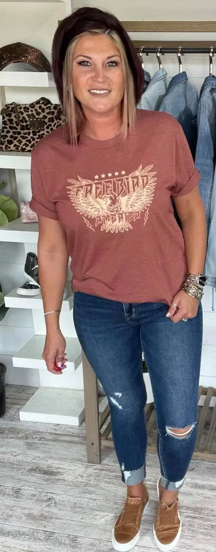 Free Bird America T-Shirt** - Final Sale