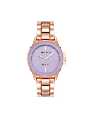 Gemstone Dial Bracelet Watch