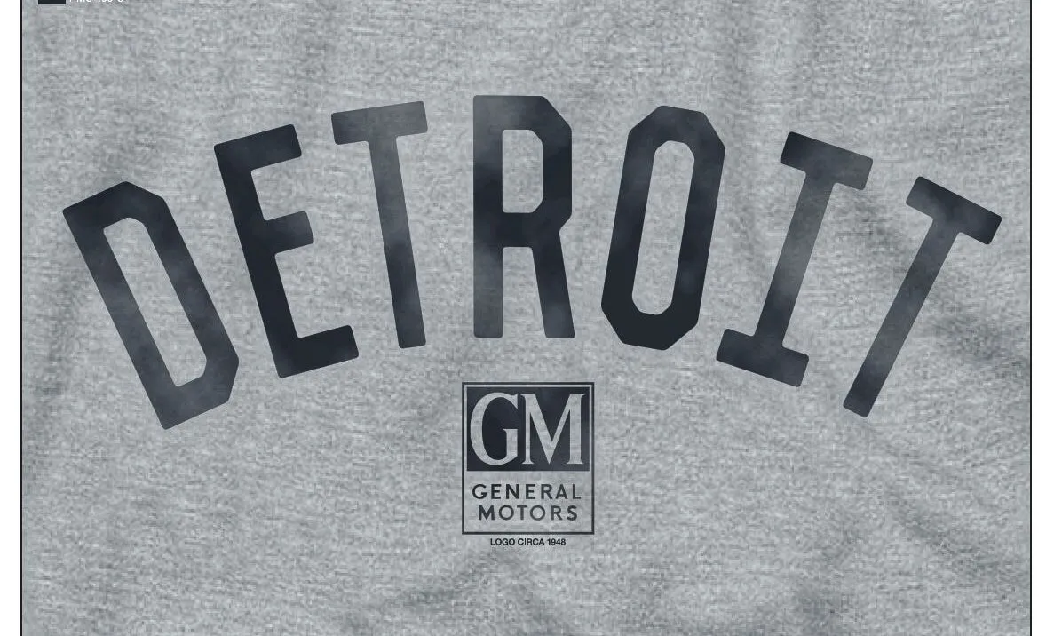 GM Detroit Arc Raglan Hoodie