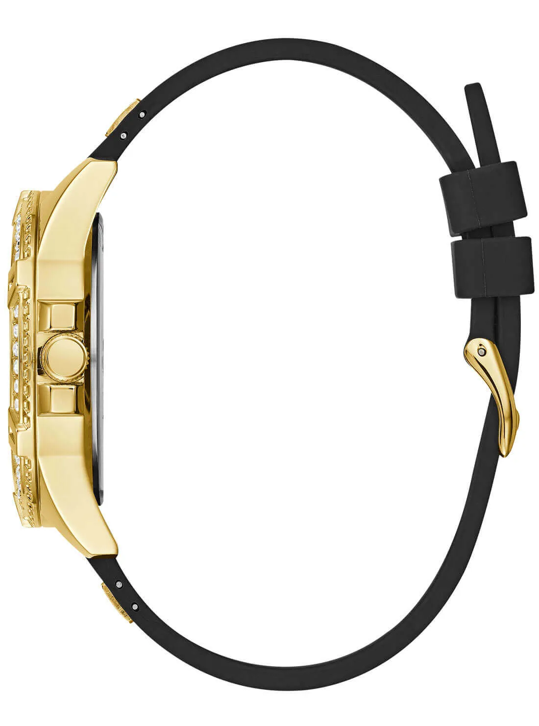 Gold And Black Lady Fontier Watch