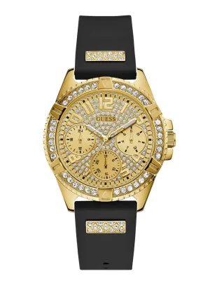 Gold And Black Lady Fontier Watch