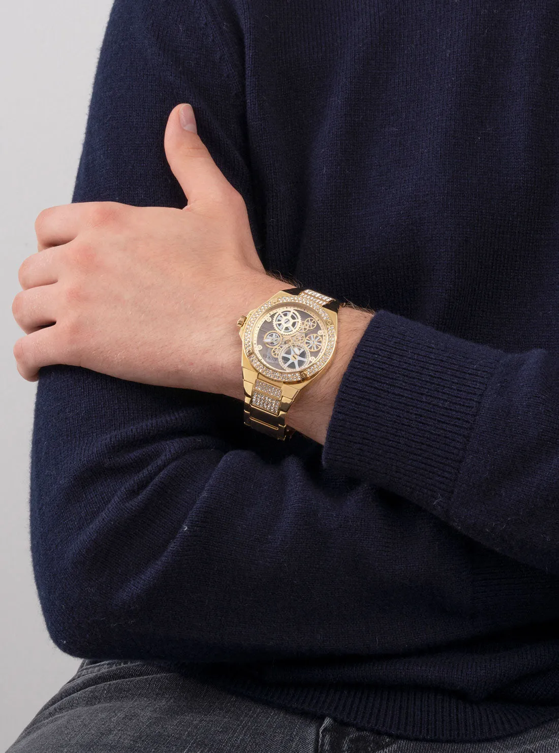Gold Big Reveal Watch