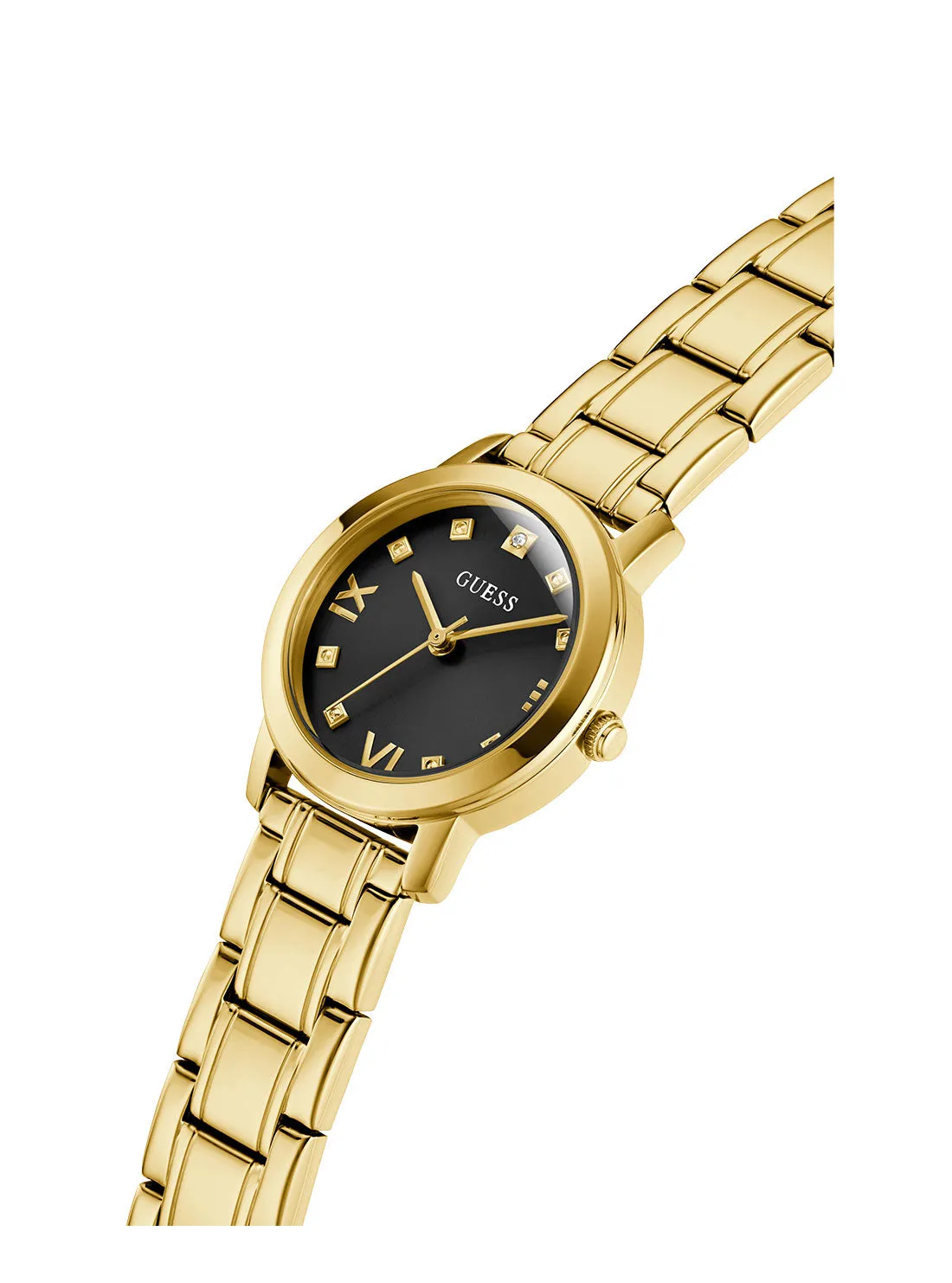 Gold Black Melody Watch